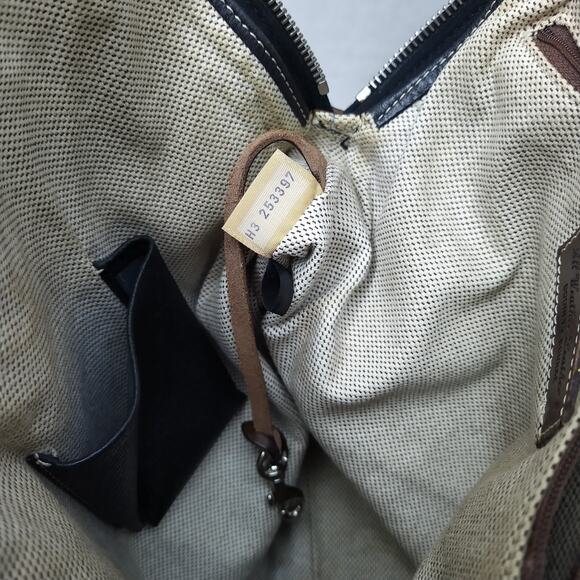 Dooney & Bourke Black Pebbled Leather Top Handle Zipper Closure Backpack main image 7